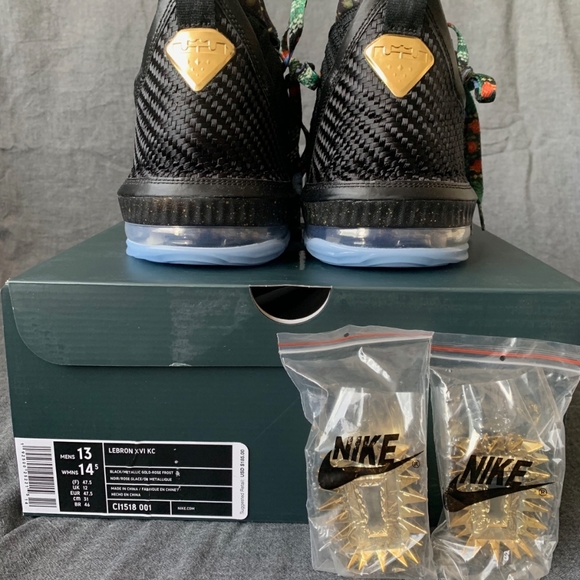 LeBron 16 Watch the Thrown "or" XVI KC - Picture 2 of 5